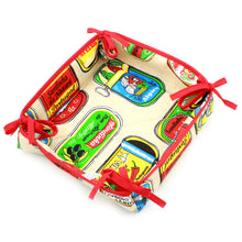 Load image into Gallery viewer, 100% Cotton Bread Basket Made in Portugal - Various Colors
