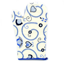 Load image into Gallery viewer, 100% Cotton Oven Mitt and Pot Holder Set Made in Portugal - Various Colors
