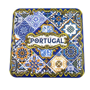 Tile Azulejo Portugal Themed Plastic Placemat and Coaster Set