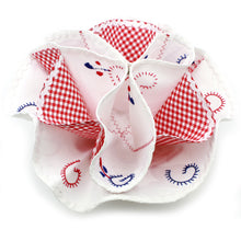 Load image into Gallery viewer, 100% Cotton Hand Embroidered Viana Bread Basket - Various Colors
