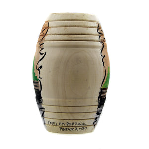 Hand-Painted Lisbon Electric 28 Wooden Barricas Set