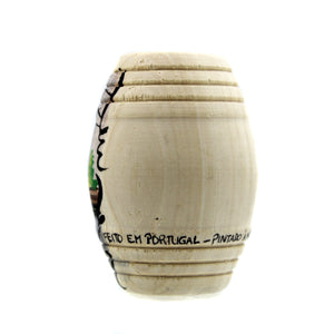 Hand-Painted Lisbon Electric 28 Wooden Barricas Set