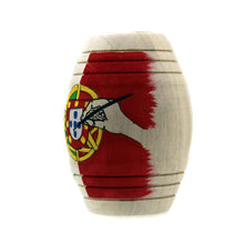 Load image into Gallery viewer, Hand-Painted Portugal Emblem Wooden Barricas Set
