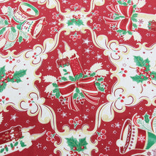 Load image into Gallery viewer, 100% Cotton Limol Christmas Made in Portugal Tablecloth
