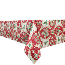 Load image into Gallery viewer, 100% Cotton Limol Christmas Made in Portugal Tablecloth
