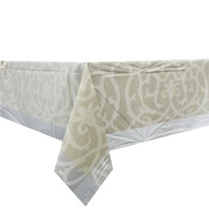 50% Cotton and Polyester Felular Anti-Stain and Liquid Resistant Made in Portugal Tablecloth
