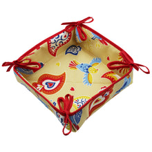 Load image into Gallery viewer, 100% Cotton Amor Perfeito Bread Basket
