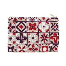 Load image into Gallery viewer, Mini Viana Hearts Zippered Pouch
