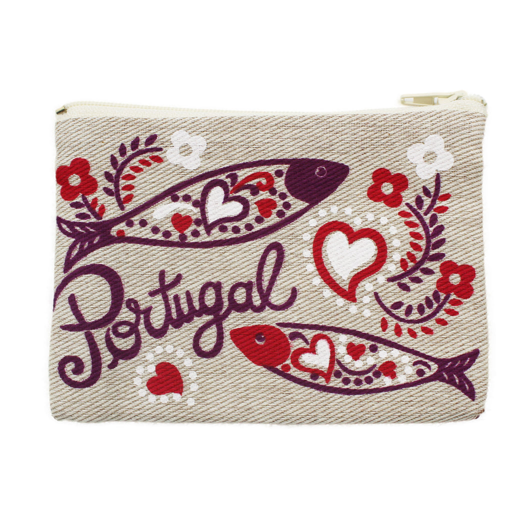 Mini Sardines Zippered Pouch