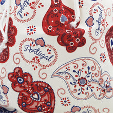 Load image into Gallery viewer, 100% Cotton Viana Hearts Bread Bag
