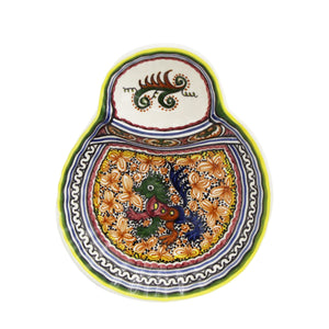 Coimbra Ceramics Hand-painted Decorative Olive Dish XVII Cent Recreation #124