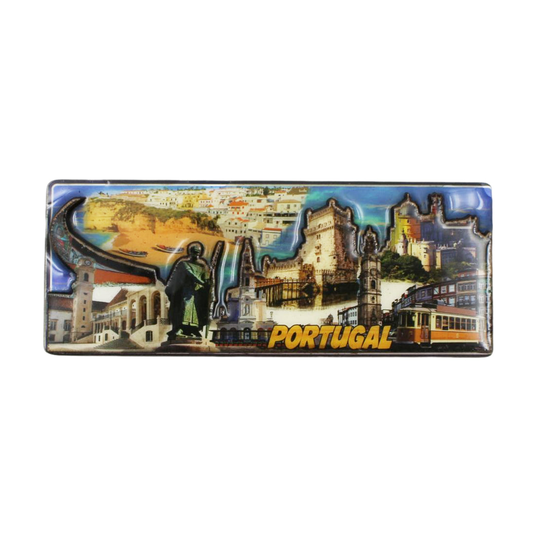 3D Cities of Portugal Decorative Fridge Refrigerator Magnet