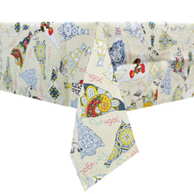 Load image into Gallery viewer, 100% Cotton Yellow Codfish Made in Portugal Tablecloth
