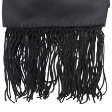 Load image into Gallery viewer, Portuguese Folklore Traditional Small Black Bullfighter Sash with Fringe
