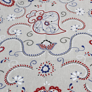 100% Cotton Viana Heart Regional Made in Portugal Tablecloth