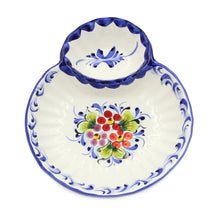 Load image into Gallery viewer, Faireal Hand-painted Portuguese Ceramic Large Olive Dish
