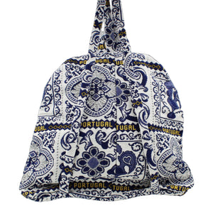 Adult Portuguese Blue Tiles Azulejos Made in Portugal Backpack