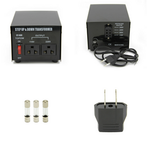 Topow 500 Watt Step Up and Down Voltage Converter Transformer 110V and 220V