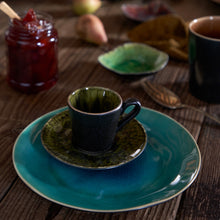 Load image into Gallery viewer, Costa Nova Riviera 3 oz. Forêts Coffee Cup and Saucer
