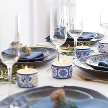 Load image into Gallery viewer, Castelbel Portus Cale Gold &amp; Blue Fragrance Candle Set
