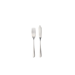 Casafina Pacifica Vintage Brushed Flatware 12 pc. Fish Set