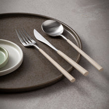 Load image into Gallery viewer, Costa Nova Mito Cru Flatware, Set of 5
