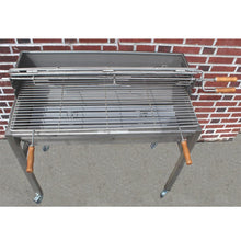 Load image into Gallery viewer, Charcoal Grill Aisi 304 Stainless Steel Handmade In Portugal 120/240 Volts Motor
