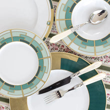 Load image into Gallery viewer, Vista Alegre Emerald Dinner Plate, Set of 4
