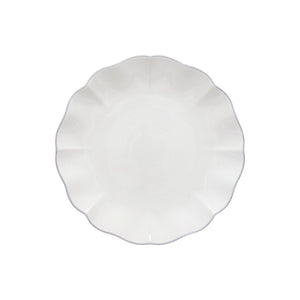 Costa Nova Rosa 11.25" White Dinner Plate Set