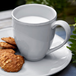 Costa Nova Friso 14 oz. White Mug Set