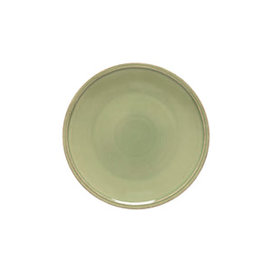 Costa Nova Friso 9" Sage Green Salad/Dessert Plate Set