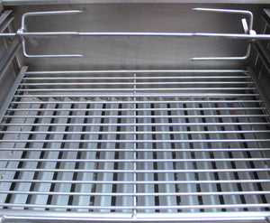 BBQ Charcoal Grill Aisi 304 Stainless Steel, Handmade in Portugal