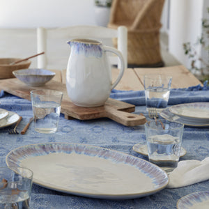 Costa Nova Brisa 16" Ria Blue Oval Platter