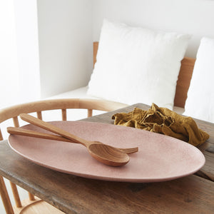 Costa Nova Livia 18" Mauve Rose Oval Platter