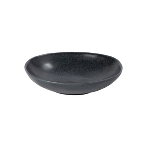 Costa Nova Livia 9" Matte Black Pasta Bowl Set