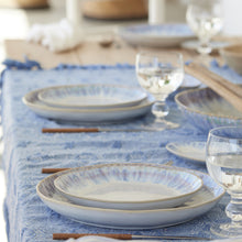 Load image into Gallery viewer, Costa Nova Brisa 9&quot; Ria Blue Salad/Dessert Plate Set
