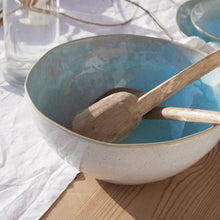 Load image into Gallery viewer, Casafina Eivissa 11&quot; Sea Blue Serving Bowl
