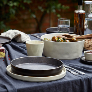 Costa Nova Lagoa 10" Metal Soup/Pasta Bowl Set