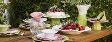 Load image into Gallery viewer, Bordallo Pinheiro Maria Flor Dessert Plate Dahlia - Set of 4
