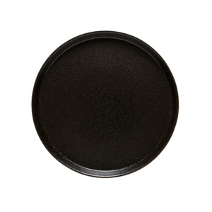 Costa Nova Nótos 12" Latitude Black Round Plate Set