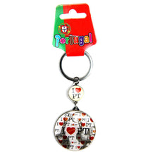 Load image into Gallery viewer, I Love Portugal Keychain Made In Portugal
