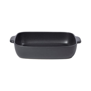 Casafina Pacifica 16" Seed Grey Rectangular Baker
