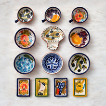Load image into Gallery viewer, Casafina Alentejo Terracotta 4&quot; Rectangular Olive Dipping Plate Set
