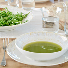 Load image into Gallery viewer, Casafina Taormina 11&quot; White Dinner Plate Set
