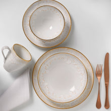 Load image into Gallery viewer, Casafina Taormina 14 oz. White Gold Mug Set
