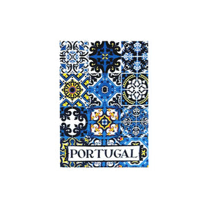 Traditional Portuguese Tiles Vinyl Sticker, Set of 3