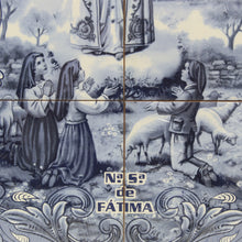 Load image into Gallery viewer, Our Lady of Fatima Apparition Portuguese Ceramic Tile Art Wall Panel Mural Decor
