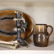 Load image into Gallery viewer, Casafina Poterie 18&quot; Mocha Latte Oval Platter
