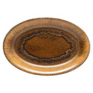 Casafina Poterie 18" Mocha Latte Oval Platter